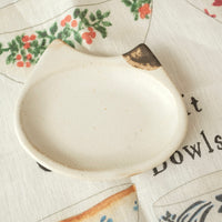 Mashiko Pottery Yoshizawa Neko Mini Dish