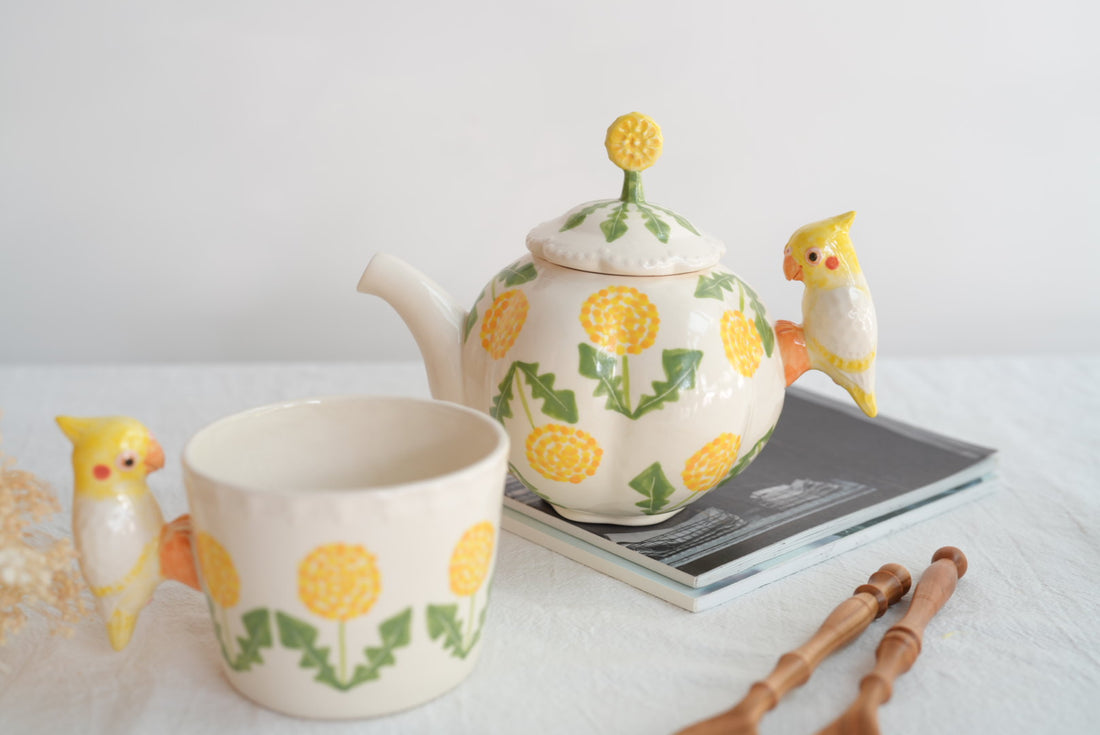 Sugar Poppo Teapot Dandelion SP01