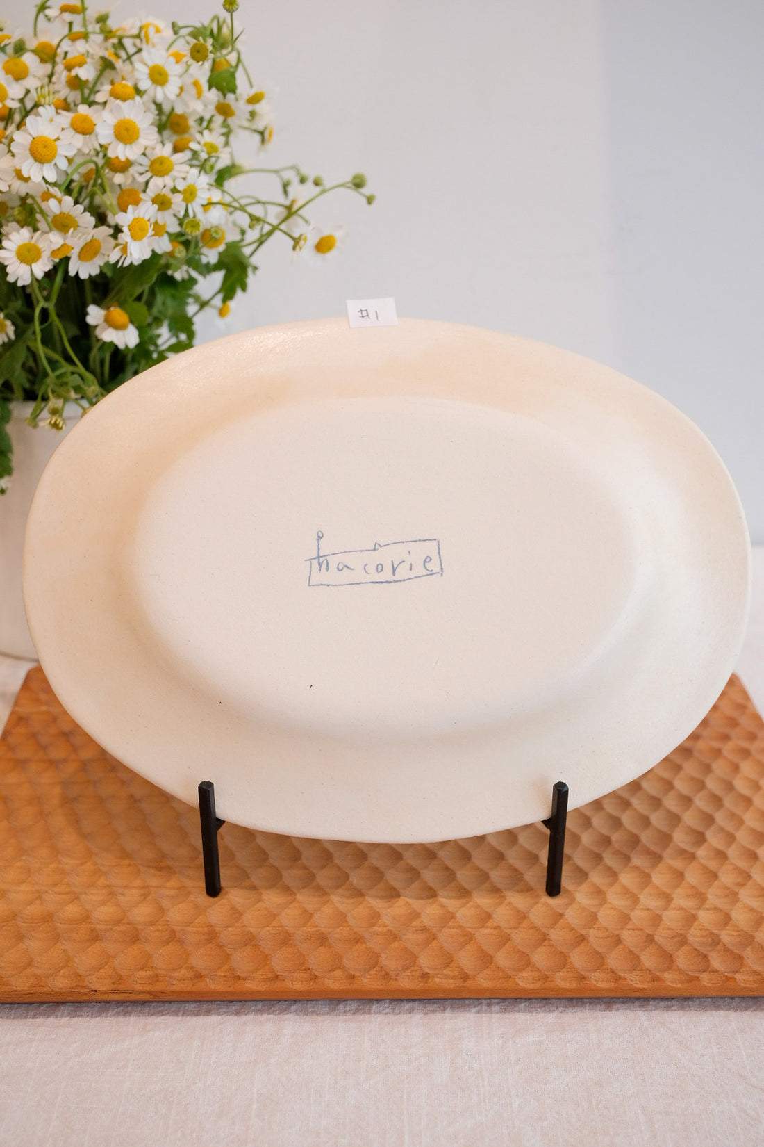 Hacorie 石丸和美 Oval Plate - Geometry HC07