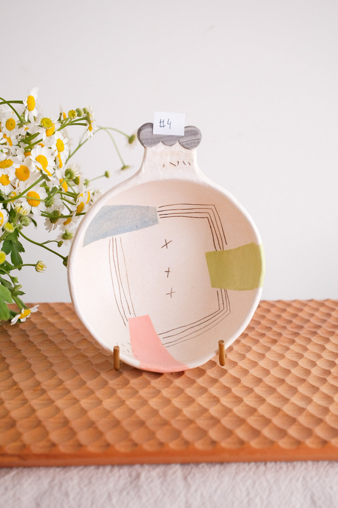 Hacorie 石丸和美 Bowl With Handle - Geometry HC05