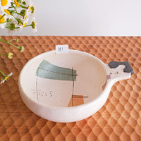 Hacorie 石丸和美 Bowl With Handle - Geometry HC05