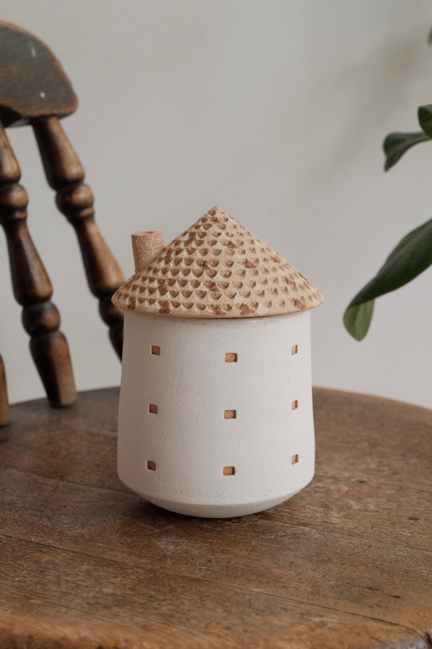 Forest Seed Pottery Ceramic Clay House Tea Cup Large