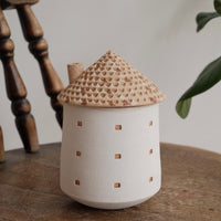 Forest Seed Pottery Ceramic Clay House Tea Cup Large