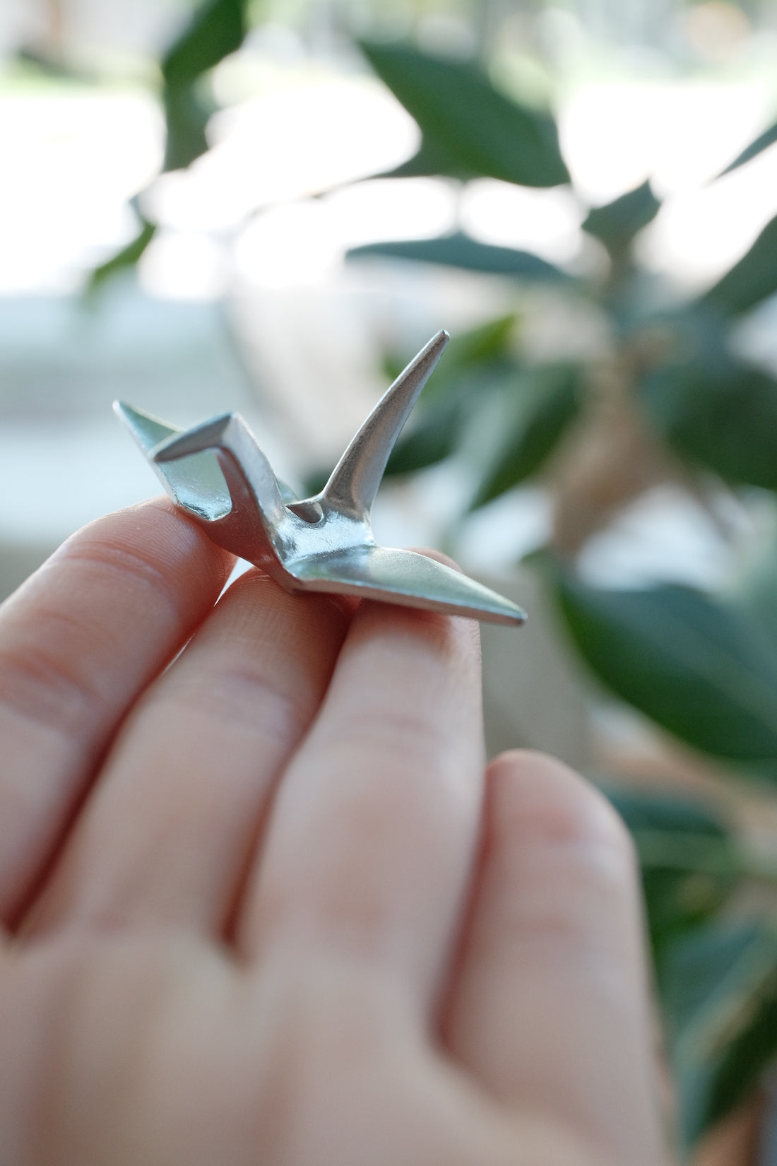 KOUSAIDO - Incense Holder Tin Crane