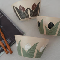 Shirogarasu Studio Black Tulip Small Bowl