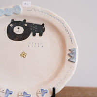 Aya Furusawa 古澤彩- Round Plate With Rim AF06-2