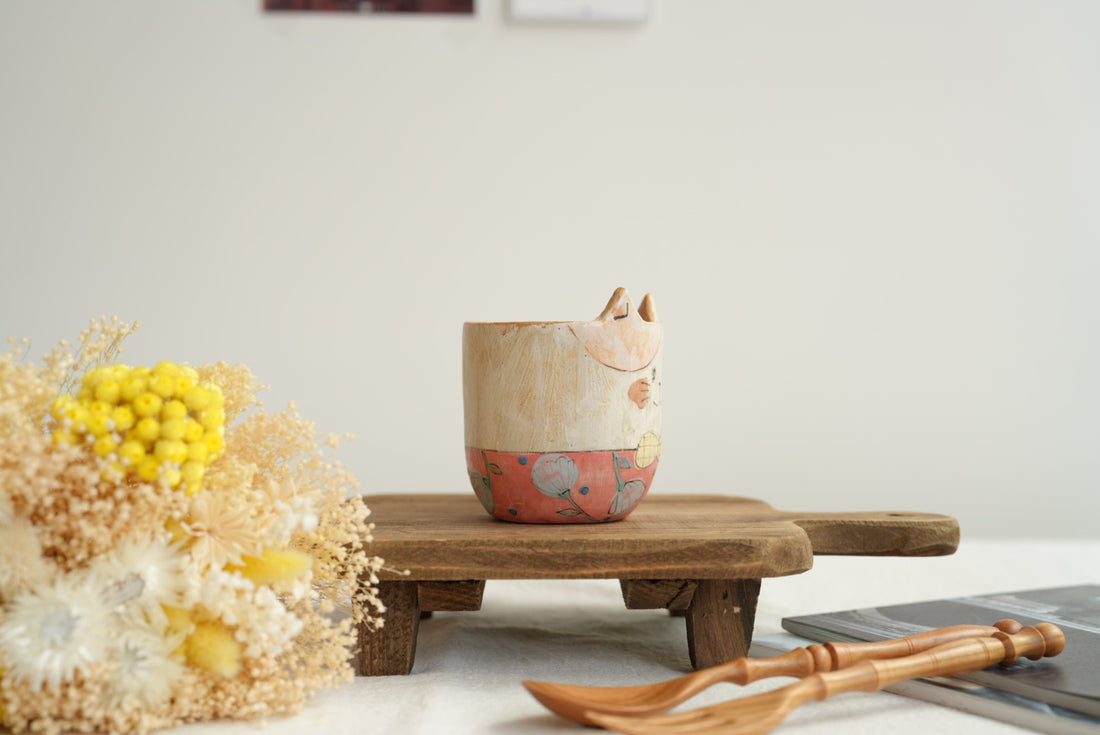 Cozy Nook - Round Cat Mug- CN02 #3