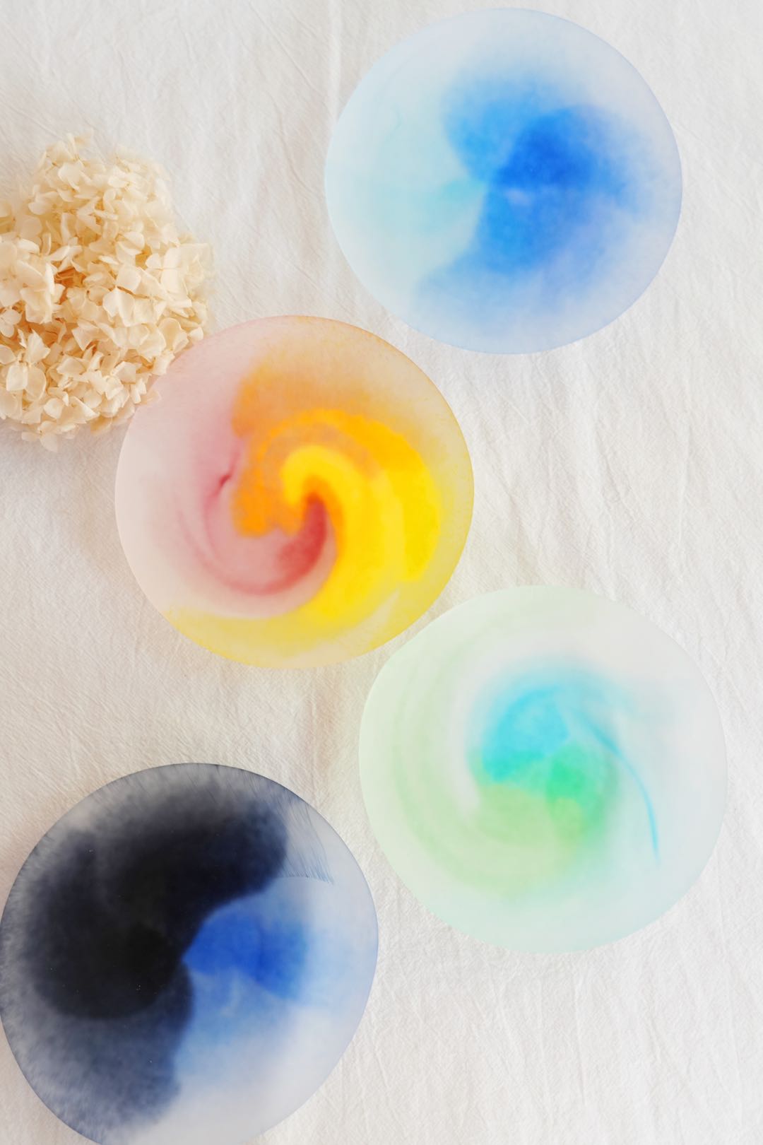 Aika x Iwasawa Glass Handmade Small Plate