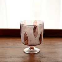 Juri Horino 堀野自由里 Leaf Glass Goblet JH01