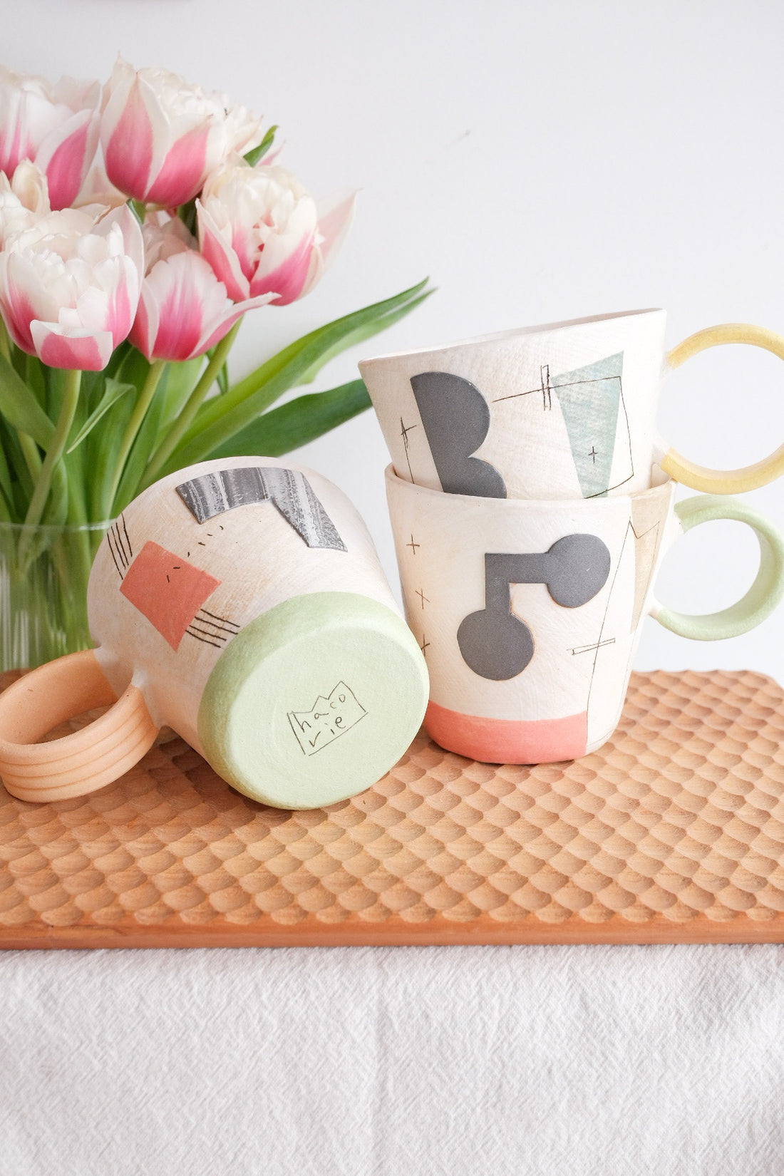 Hacorie 石丸和美 Large Mug - Irregular Shape HC01b