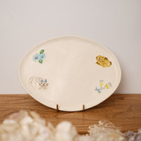Fukuda Yuko 福田友子 Oval Plate FU10