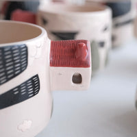 Shirogarasu Studio - Red House Cup BY117