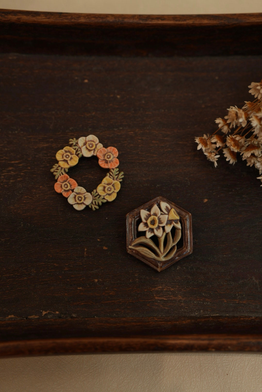 Michi Ito 伊藤三智 - Brooch - Narcissus M26