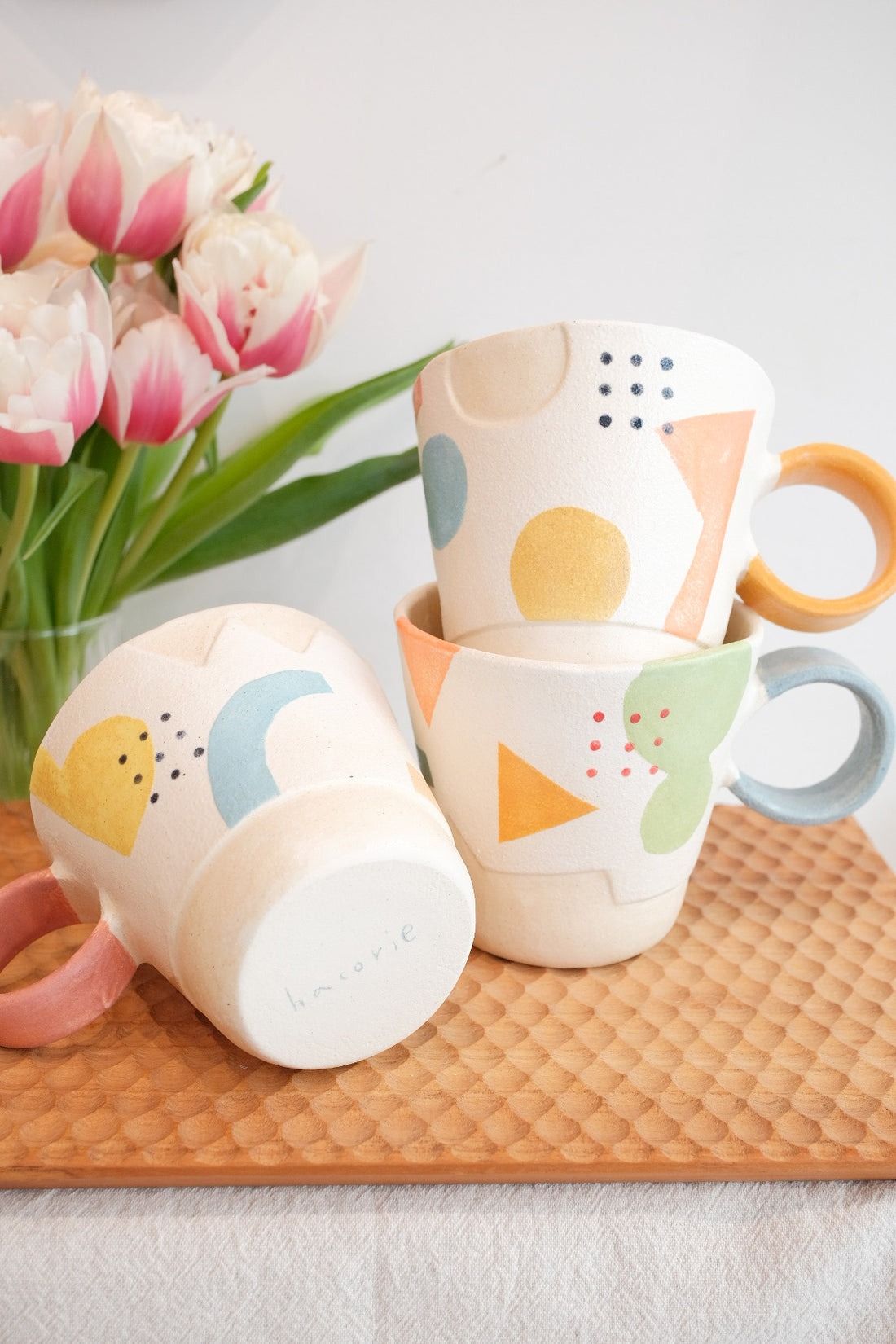 Hacorie 石丸和美 Large Mug - Geometry HC01a