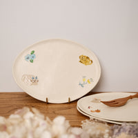 Fukuda Yuko 福田友子 Oval Plate FU10