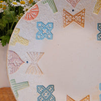 Hacorie 石丸和美 Round Plate - Stamp HC15