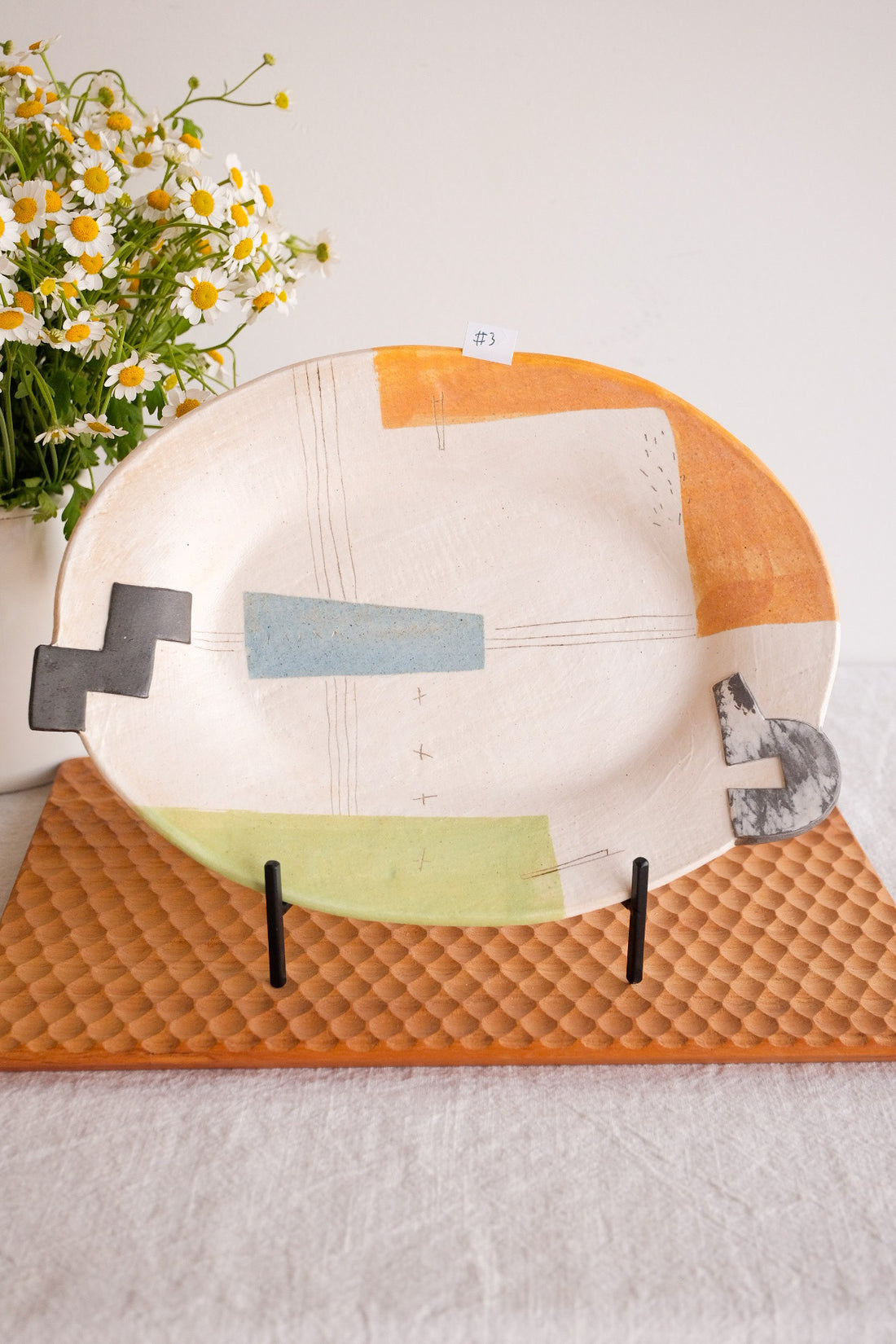 Hacorie 石丸和美 Oval Plate - Irregular Shape HC08