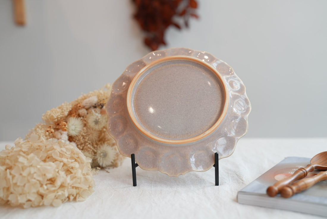 TAMA10- 16 Cookie Plate - Peach TA08