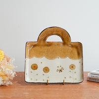 Minako Takizawa 滝沢三奈子 Office Bag Shaped Plate MW06