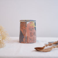 Hamasaka Naoko 浜坂尚子 Hand Painted Jug with Lid - HN12 #2