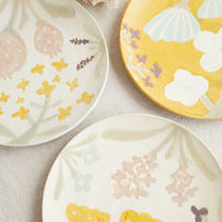 Makiko Okizawa 冲澤真纪子- 21cm Flower Plate MA08