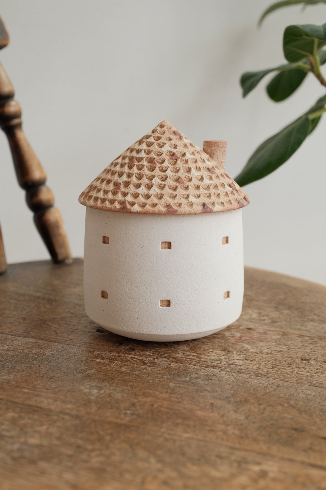 Forest Seed Pottery Ceramic Clay House Tea Cup small