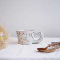 Hamasaka Naoko 浜坂尚子 Hand Painted Gold Deco Mug - HN08 #2