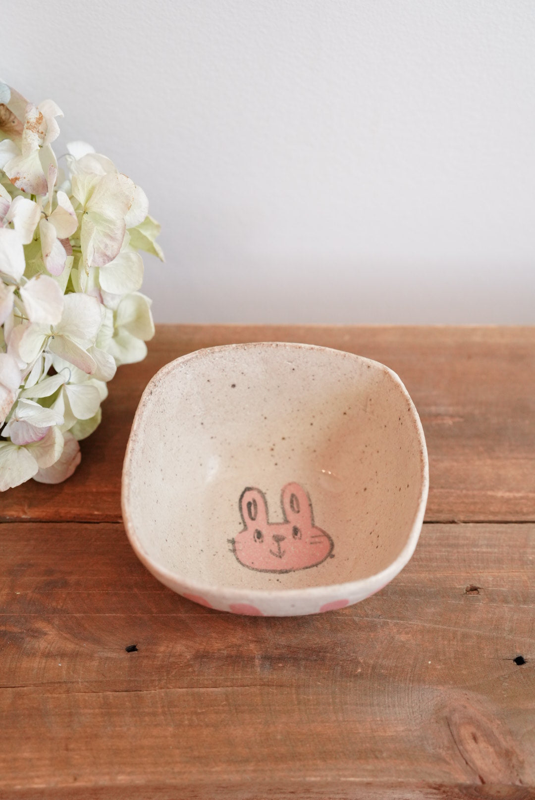 Tomotaro 岡村友太郎 - Rabbit Square Bowl