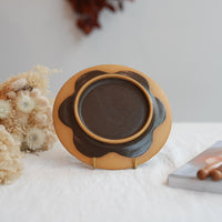 TAMA10- Waffle Cone Plate - Chocolate Syrup TA03