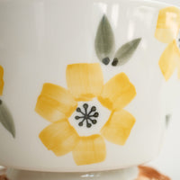 Hasami Ware Ramen Bowl Flower Collection
