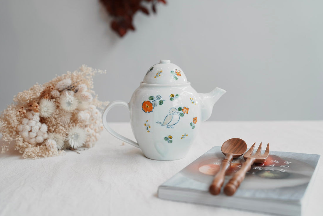 TATA Pottery Studio 田中大輝 & 田边桂- Porcelain Teapot TP17 #4