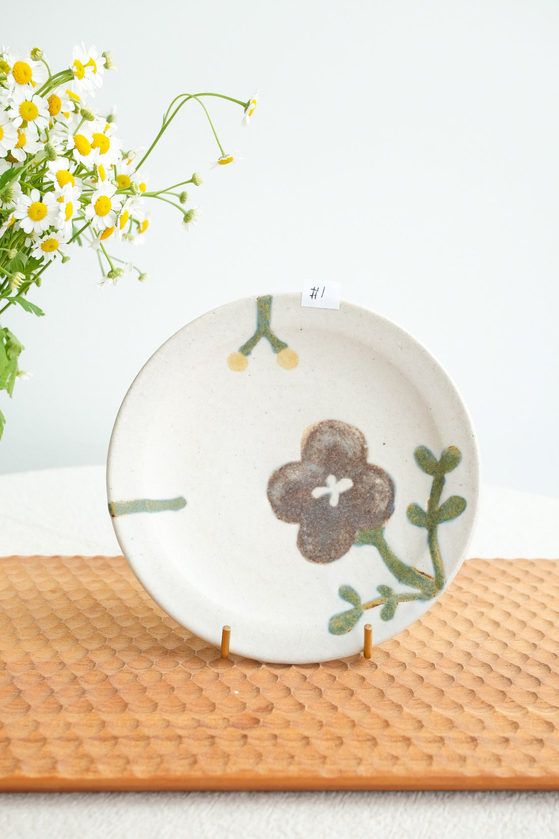 Makiko Okizawa 冲澤真纪子- 15cm Flower Plate MA05