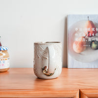 Satomi Motohashi 本橋里美 Bird and Flower Jug - Medium SM20