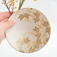 Natsumi Iino 飯野夏實 Gold Decor Small Plate - Mimosa NI002a