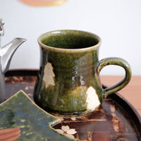 Mino Ware Tree Shape Mug
