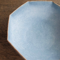 Norio Nakabayashi 中林範夫 Small Octagonal Plate - Blue NN09