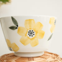 Hasami Ware Rice Bowl Flower Collection