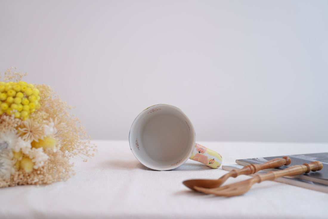 Hamasaka Naoko 浜坂尚子  Hand Painted Mug - HN02 #2