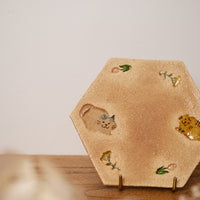 Fukuda Yuko 福田友子 Hexagonal Plate FU06