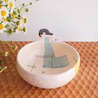 Hacorie 石丸和美 Bowl With Handle - Geometry HC05