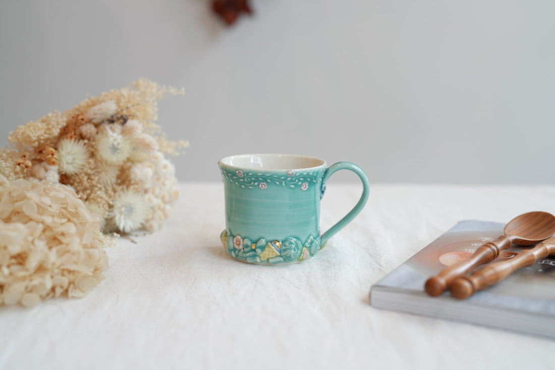 Kimiko Yamamoto 山本貴美子 - Cat Mug KY01