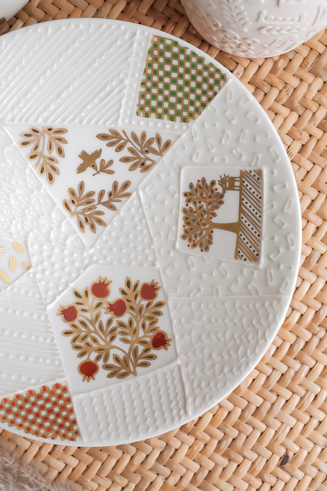 Natsumi Iino 飯野夏實 Round Plate NI007