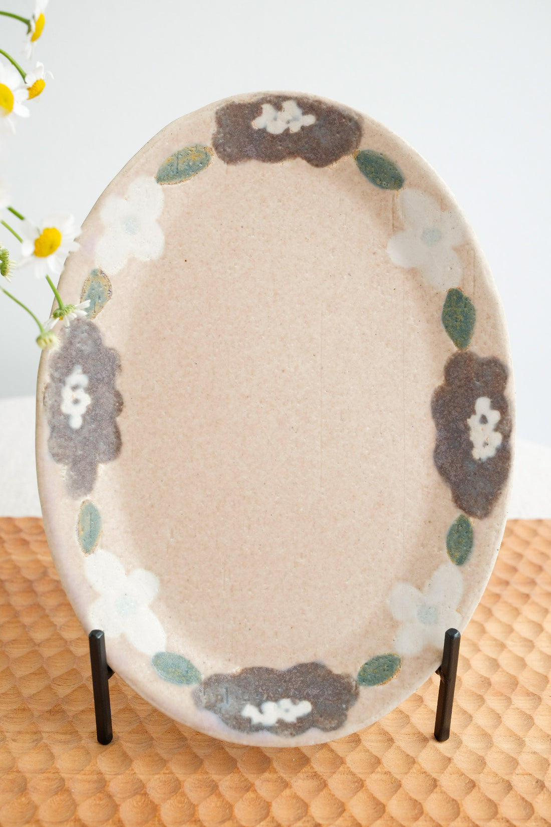 Makiko Okizawa 冲澤真纪子- Medium Oval Plate MA12