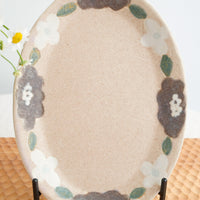 Makiko Okizawa 冲澤真纪子- Medium Oval Plate MA12