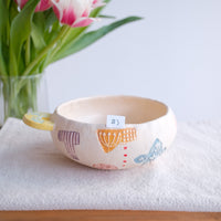 Hacorie 石丸和美 Bowl with Handle - Stamp HC20