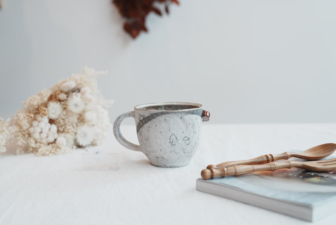 Akemi Suzuki 鈴木明美 - Road Collection Mug - Red Mug AS28