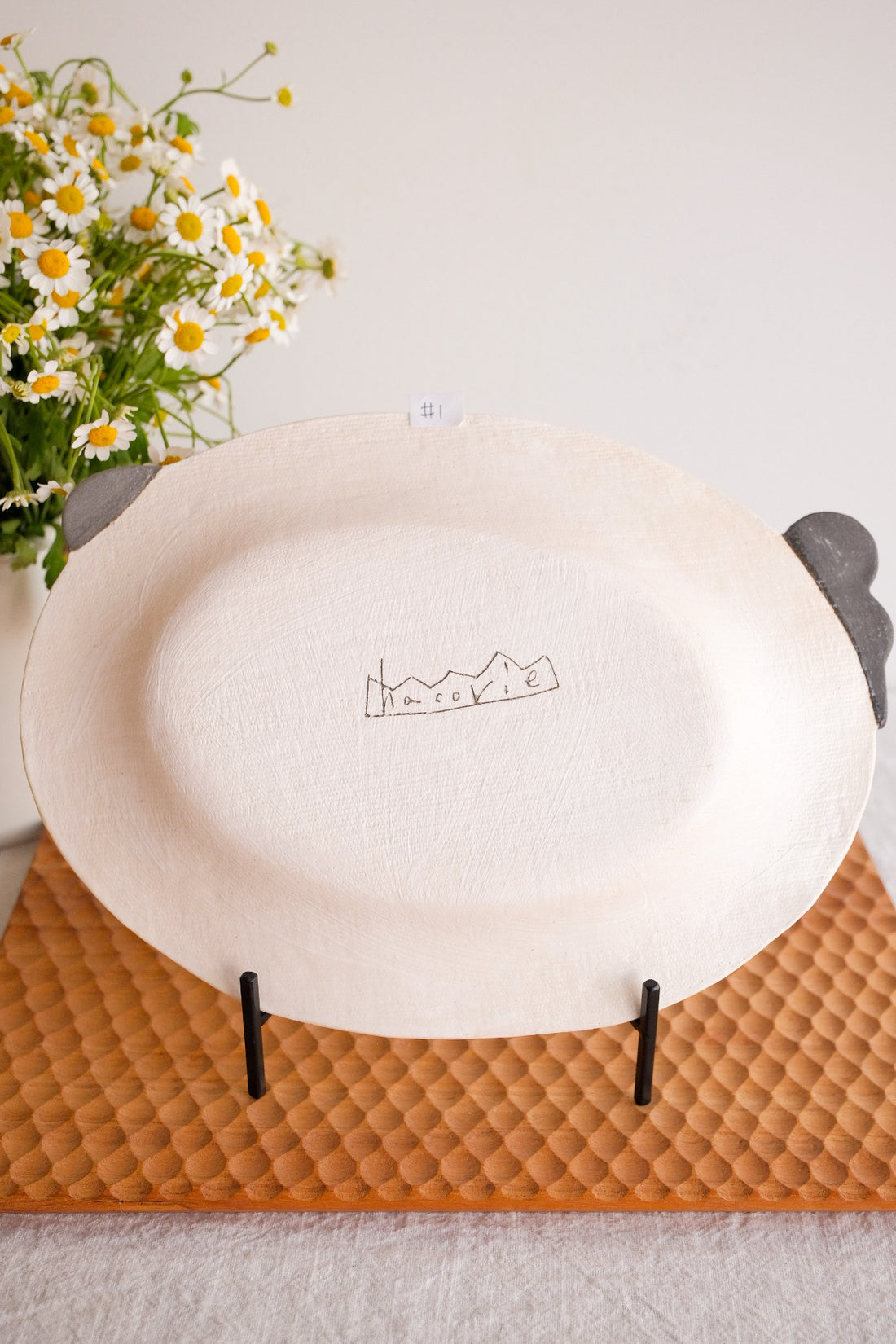 Hacorie 石丸和美 Oval Plate - Irregular Shape HC08