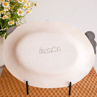Hacorie 石丸和美 Oval Plate - Irregular Shape HC08