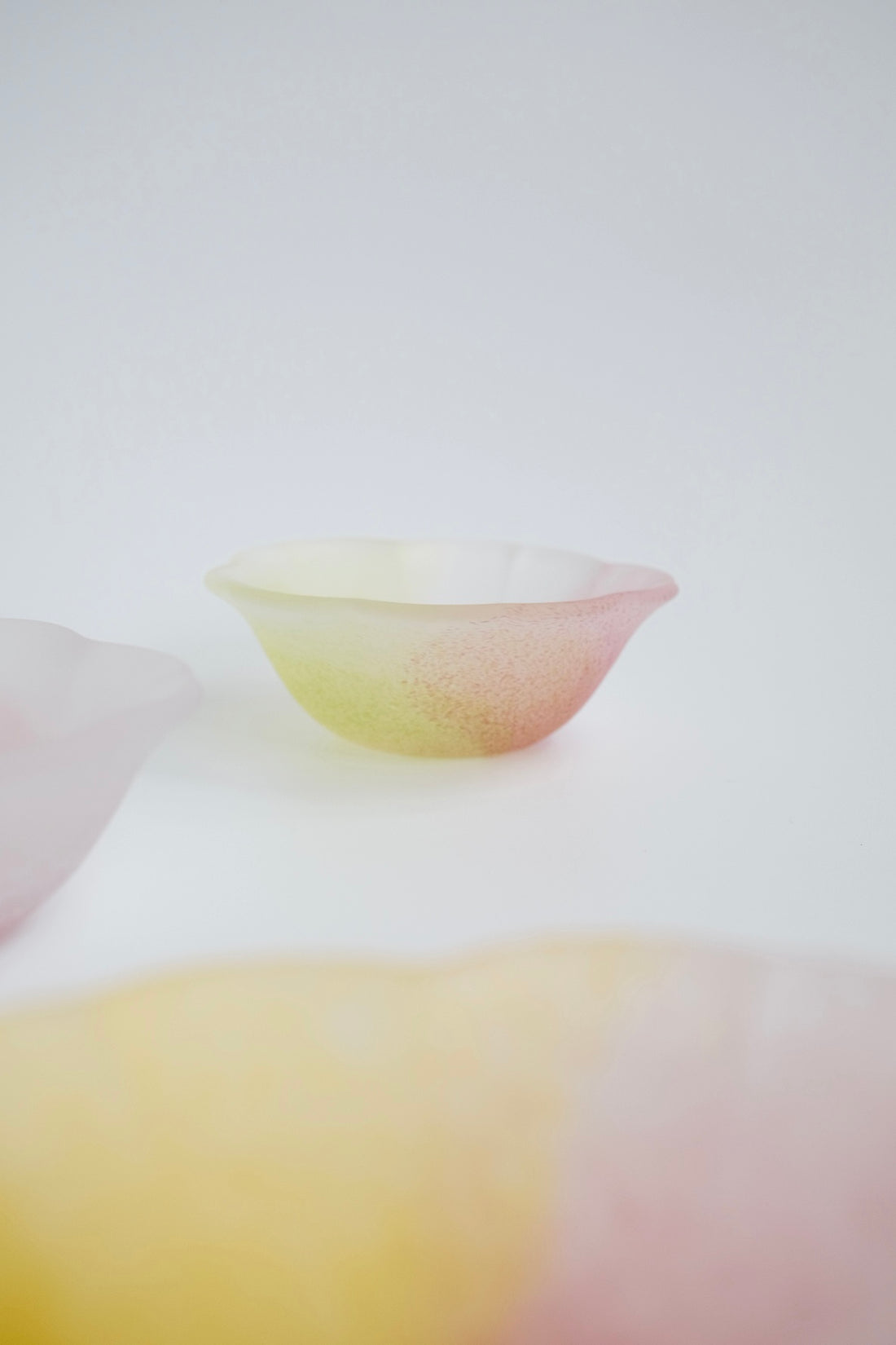 Aika x Iwasawa Glass Handmade Sakura Shaped Glass