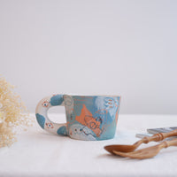 Hamasaka Naoko 浜坂尚子  Hand Painted Mug - HN02 #1